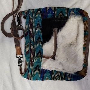 MYRA Calf Hair Purse NEW